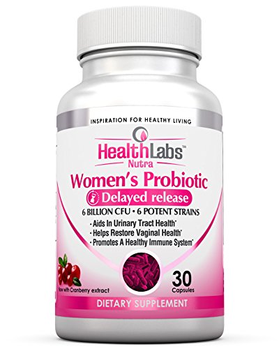 Health Labs Nutra Probiotic for Women with Cranberry & D-Mannose 30 Day Supply