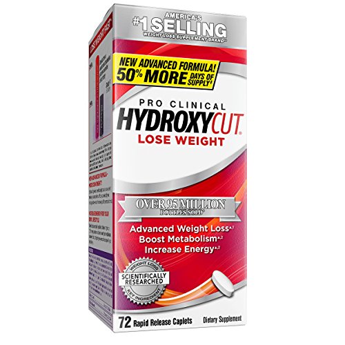 Hydroxycut Pro Clinical America's Number 1 Selling Weight Loss Brand 72 Caplets