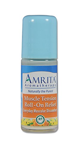 Muscle Tension Roll-On Relief (Natural Muscle Relaxer) with Essential Oils (30ml)