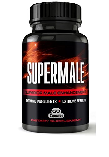 SuperMale - Superior Male Enhancement Pills For Increased Size, Energy, Sex Drive - Erection Pills, Enlargement Pills, Sexual Enhancement, Boost Libido and Testosterone | All Natural Enhancement |