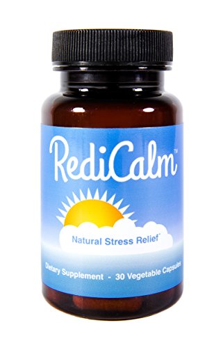 RediCalm - Clinically-Proven Natural Anxiety Relief Supplement - Non-GMO, Vegan, Gluten-Free