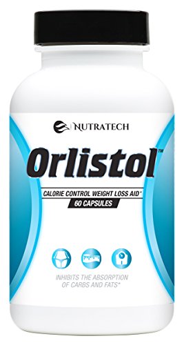 Nutratech Orlistol Calorie Control Weight Loss Aid, 725 mg, 60 Capsules