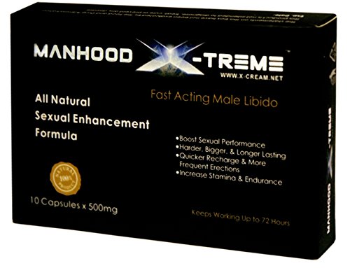 Manhood X-Treme Male Enhancement Pills - Last up to 72 Hours!