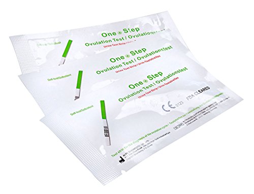 100 x ONE STEP Highly Sensitive 20mIU Ovulation / Fertility Strip Tests (Wide Width). These are identical to what we supply to the NHS and reproductive medicine centers worldwide.
