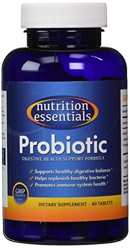 Nutrition Essentials GMP Certified Probiotic Dietary Supplement 3 Bottles 180 Tablets