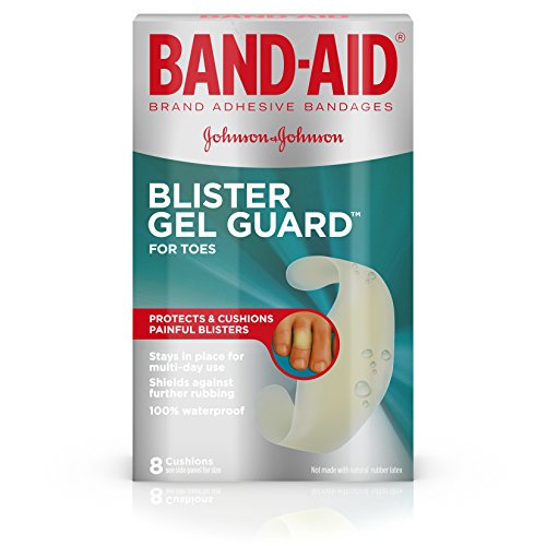 Band-Aid Brand Blister Protection, Adhesive Bandages For Fingers And Toes, 8 Count