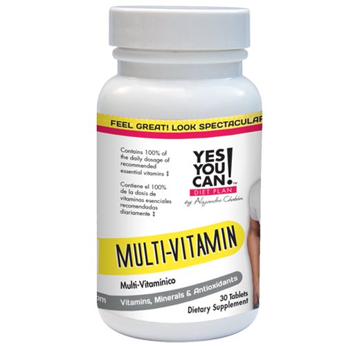 Yes You Can! Diet Plan Multi-vitamin, 30 Tablets
