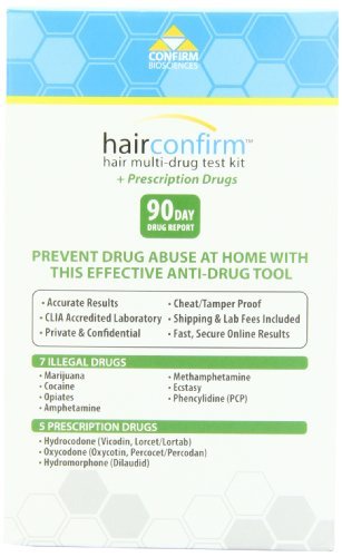 HairConfirm Prescription 90-Day Hair Follicle Drug Test Kit
