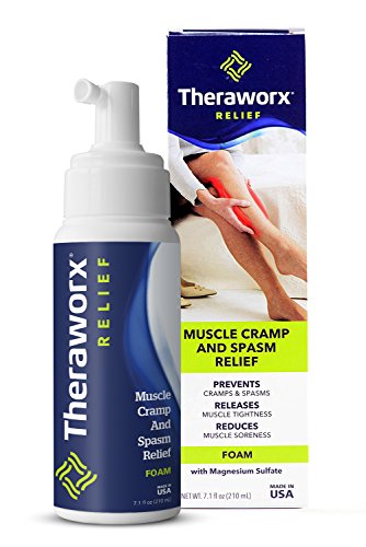 Theraworx Relief Fast-Acting Foam for Leg Cramps, Foot Cramps and Muscle Soreness, 7.1oz