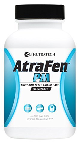 Atrafen PM –PM Diet and Sleep Aid Suppresses Appetite. Helps Regulates Blood Sugar and Cortisol Levels, Stimulates Your Metabolism, and Provides Deep Sleep and 24 Hour Fat Burning!