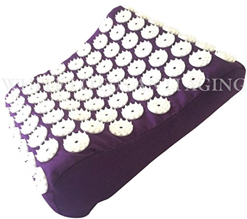White Lotus Anti Aging Acupressure Pillow, Winner Best Acupressure Mat Set Vergleich.org 2017, The Acupuncture Pillow Gives Stress Relief And Relieves Sleep Problems, Memory Foam & Non Allergenic Dyes