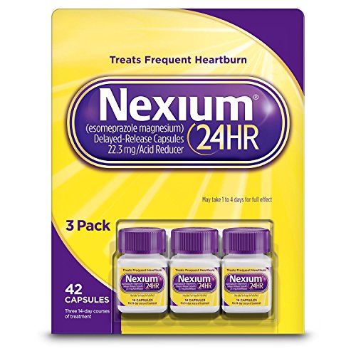 Nexium 24HR Acid Reducer, Delayed-Release Capsules 3 Pack.)