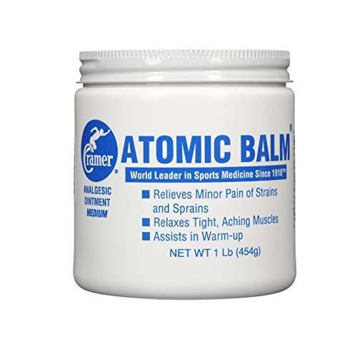 Cramer Atomic Balm, Medium Strength Warming Pain Reliever for Relieving Minor Pain From Strains & Sprains, Relaxing Tight Muscles, & Assisting in Warm-Up for Athletes, Relieve Joint & Arthritis Pain