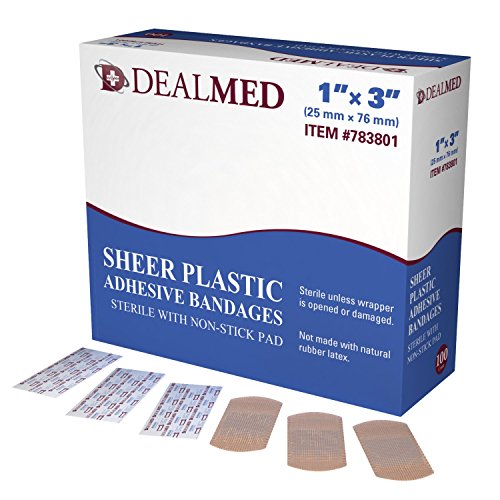 Dealmed Flexible Sheer Adhesive Bandages, 1