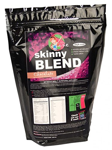Skinny Blend - Best Tasting Weight Loss Shake for Women, Diet Protein Shakes, Meal Replacement, Low Carb, Diet Supplement, Weight Control, Appetite Suppressant, Increase Energy - 30 Shakes (Chocolate)