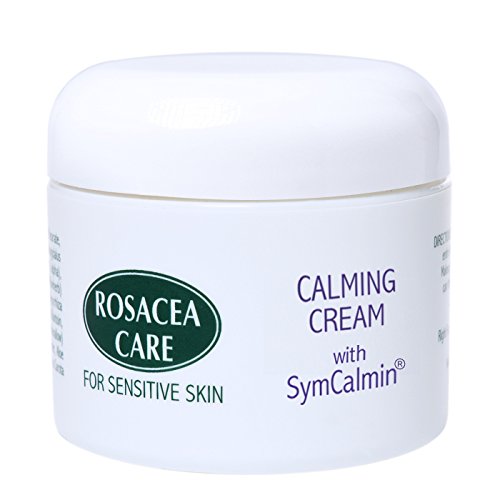 CALMING CREAM WITH SYMCALMIN - Nourishing, anti-aging, effective for rosacea (2 Oz)