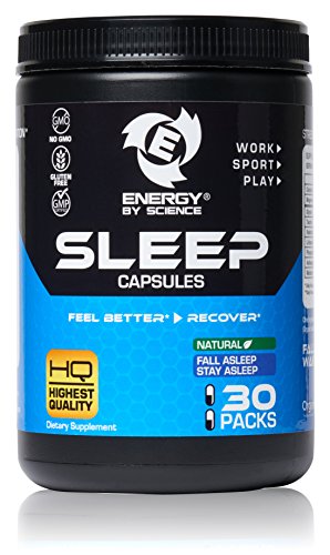 Best Natural Sleeping Aid Sleep Boosting Pills Extra Strength Capsules Supplement - Rest and Recover