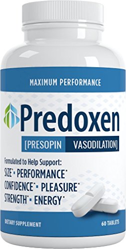 Predoxen Maximum Performance - Male Enhancement - Enlargement Pills Increase Size, Performance, Confidence, Pleasure, Strength, Energy 60 Tablets 1 Month Supply
