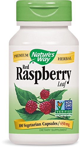 Nature's Way Red Raspberry Leaf 450 mg, 100 Vcaps