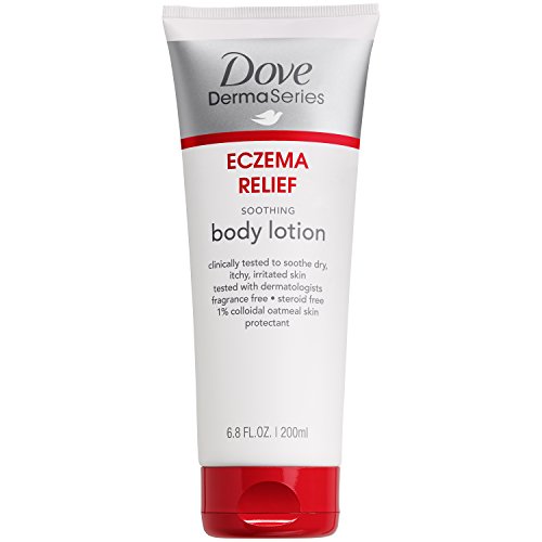 Dove DermaSeries Eczema Body Lotion, Soothing Itch Relief 6.8 oz