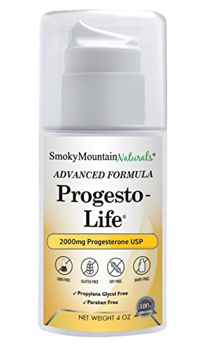(Bioidentical) Progesterone Cream. 4 oz Pump of 2000mg USP Bio-Identical Progesterone. For Women during Menopause, PCOS or TTC. Paraben-Free, Soy-Free & Non-GMO. Best Topical Creams