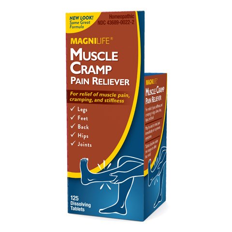 Magni Life Muscle Cramp Pain Reliever, 125 Count