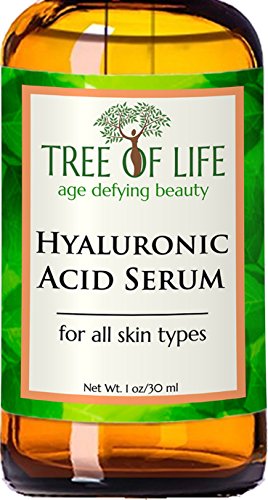 ToLB Hyaluronic Acid Serum for Skin - 100% Pure Hyaluronic Acid with Vitamin C + Natural Ingredients for Enhanced Moisturization - Paraben Free, Vegan - Best Hyaluronic Acid for Facial Care 1 fl oz