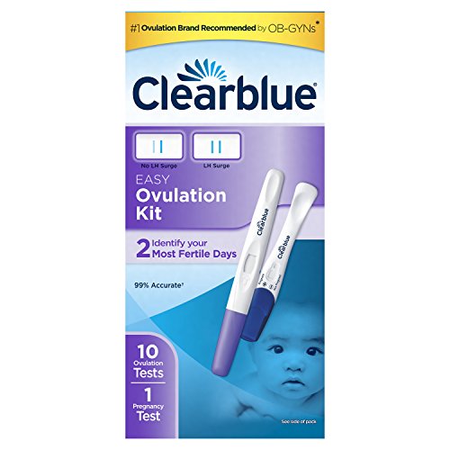 Clearblue Ovulation Predictor Kit, 10 Ovulation Tests and 1 Pregnancy Test