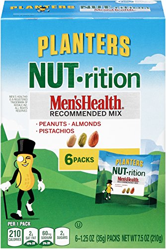Planters Mixed Nuts, Men's Health Mix, 7.5 Ounce (Pack of 1)