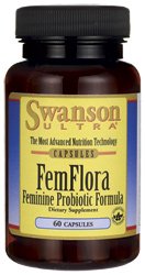 Swanson Femflora Probiotic for Women 9.8 Billion Cfu 60 Caps