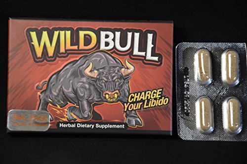 NEW* WILD BULL ALL NATURAL ENHANCER ~ (4 Capsules) From the Makers of Schwinnng Exclusively for Naturopathic Solutions LLC