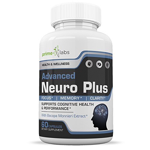 Advanced Brain Supplement Support Booster - Memory, Focus and Clarity Formula - Nootropic Pills for Performance, Mood and Anti Anxiety, Helps Reduce Stress and Relax - 60 Capsules