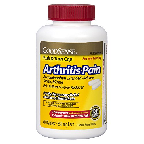 GoodSense Arthritis Pain Acetaminophen Extended-Release Tablets, 650 Mg, 400 Count