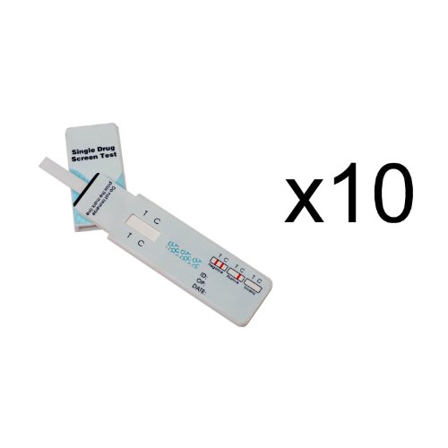 10 Single Panel Oxycodone Home Drug Test w/cassette 10 Pack
