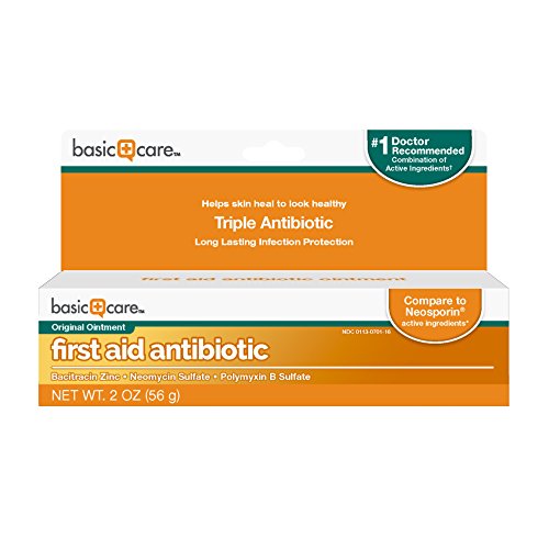 Basic Care First Aid Antibiotic Ointment, 2 Ounce