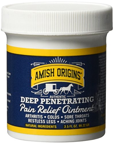 Amish Origins Deep Penetrating Pain Relief Ointment, 3.5 Ounce