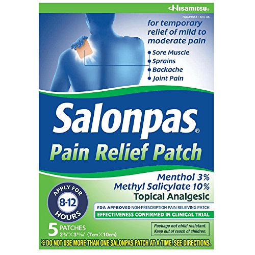 Salonpas Pain Relief Patches 5 Each