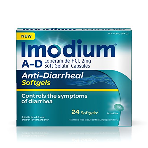 Imodium A-D Anti-Diarrheal, AD Caplets, 24/Box