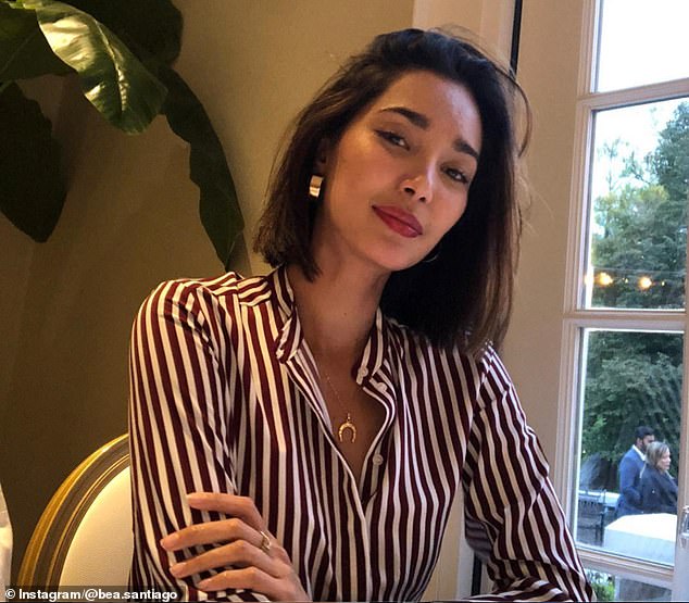 At the time of her diagnosis, Santiago (pictured) said she suspected the pre-workout supplements she was drinking may have played a role. They have high levels of creatine, a compound that can significantly impair kidney function