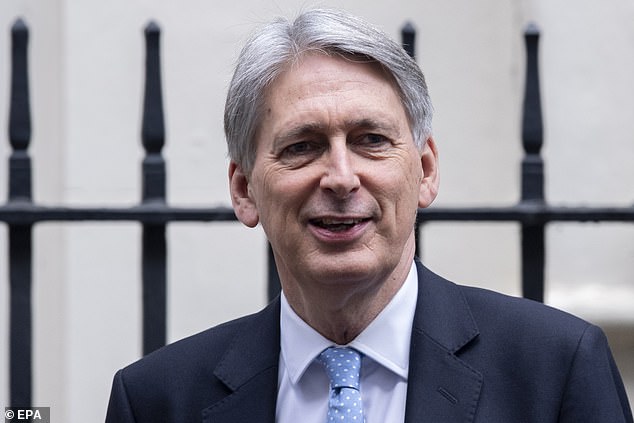 Philip Hammond said: 'The leaders of the NHS must now get on and deliver. The country will rightly be looking to them to ensure this great institution is developed to make it safer, more effective and more efficient as it adopts more modern ways of working that reflect how we expect a public service to operate in 2019'