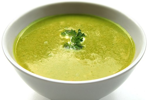 spinach chicken soup