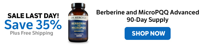 Save 35% on Berberine and MicroPQQ Advanced 90-Day Supply