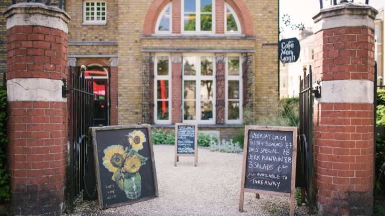 Vegan London - Cafe Van Gogh