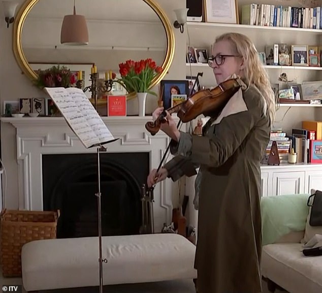 Mrs Turner, a musician, was woken half-way through complex six-hour brain surgery, handed the violin and told to play scales. The approach allowed surgeons to identify and therefore avoid the areas of the brain that are activated while she plays